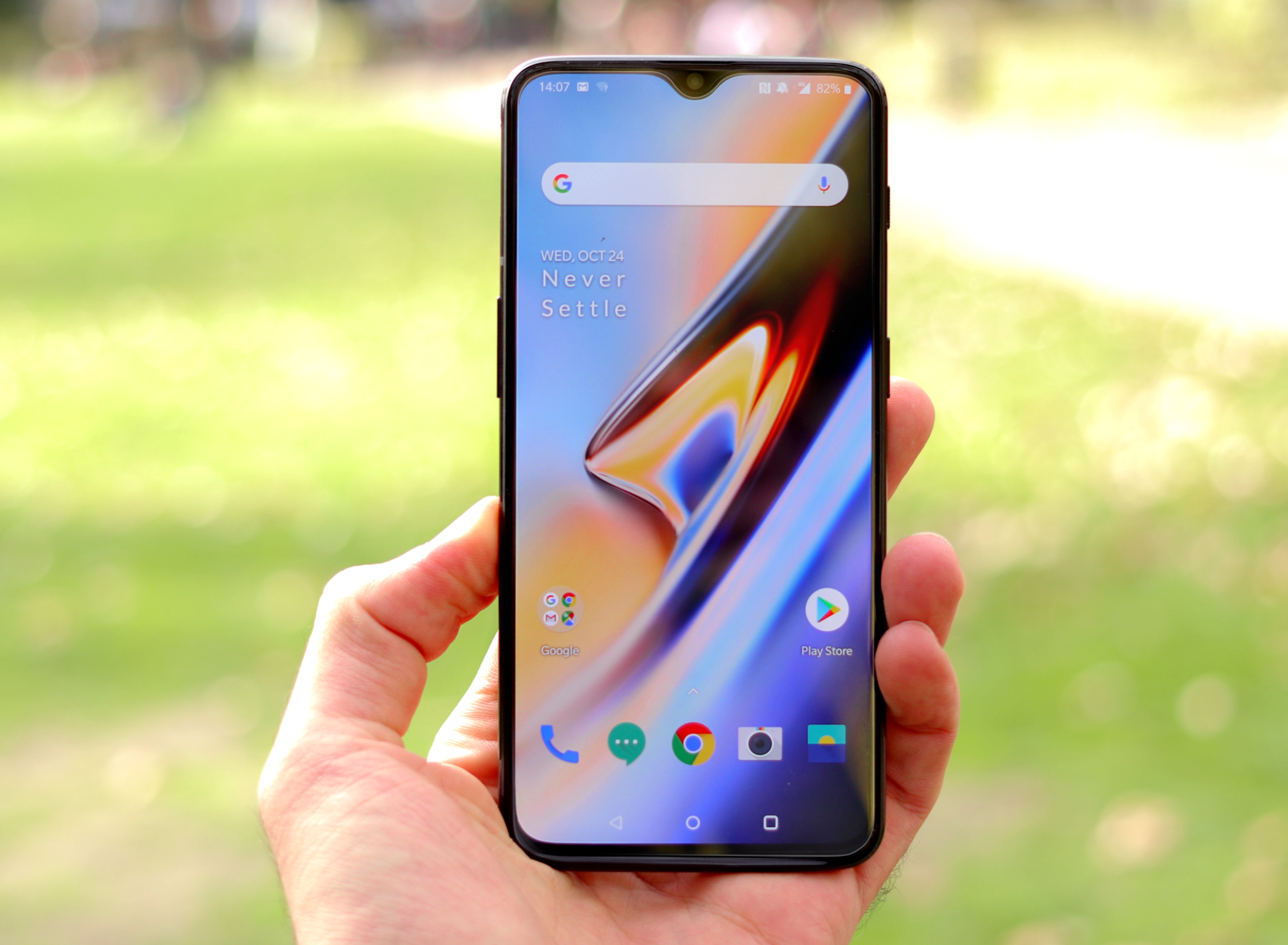 A phone with a Fusion bumper