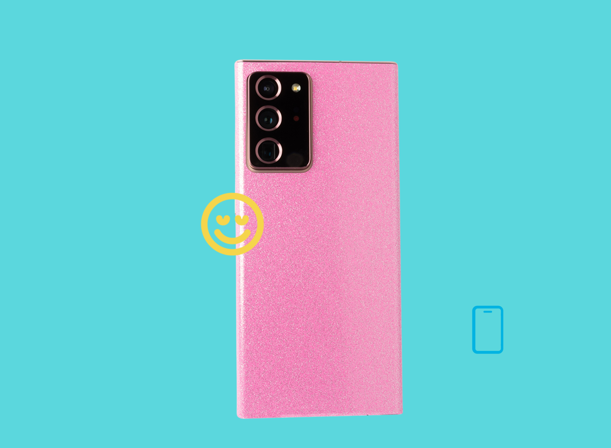 Phone with a pink Style Skins for our gallery